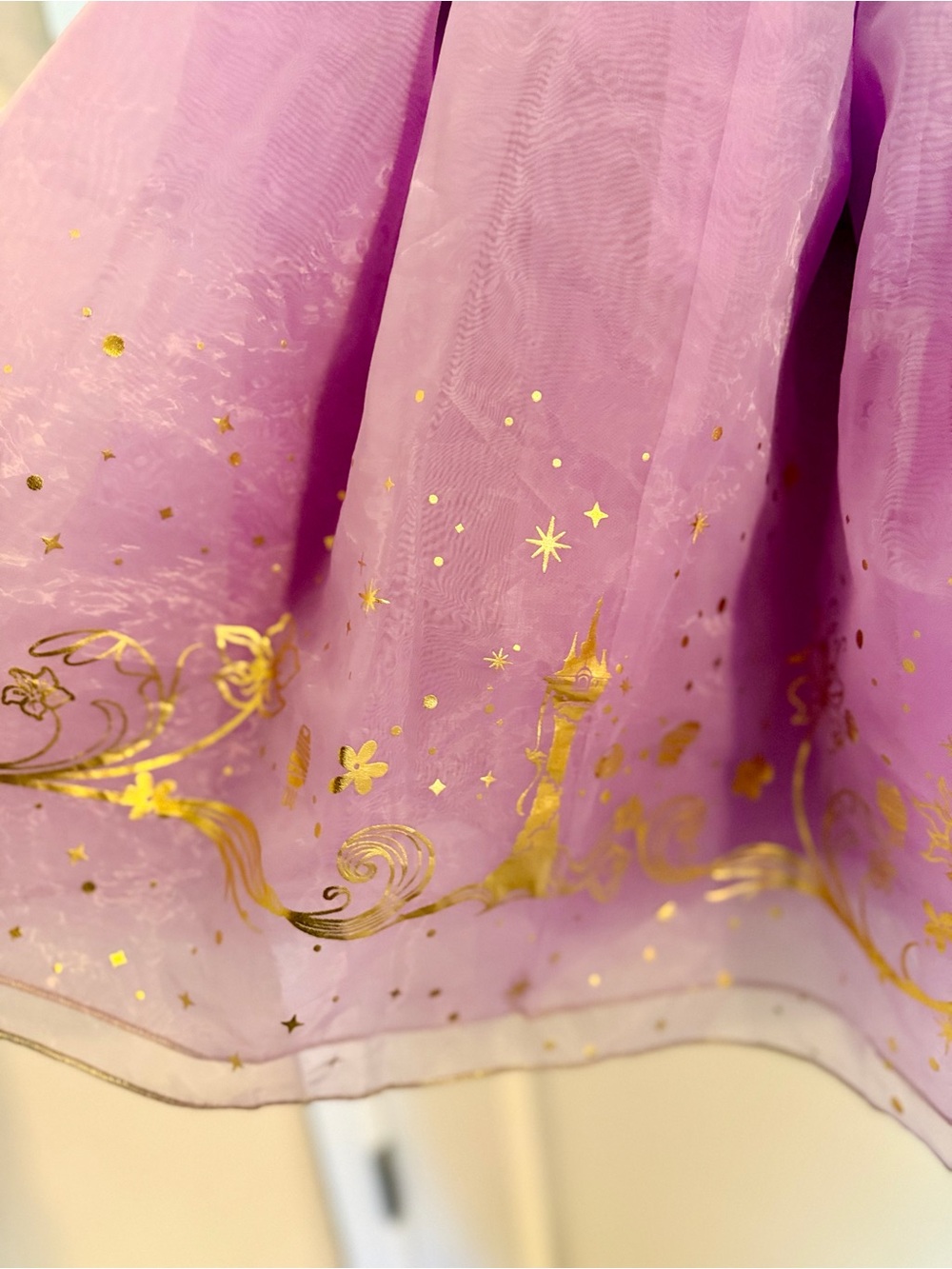 Disney Store Rapunzel Dress 4T - Picture 4 of 5
